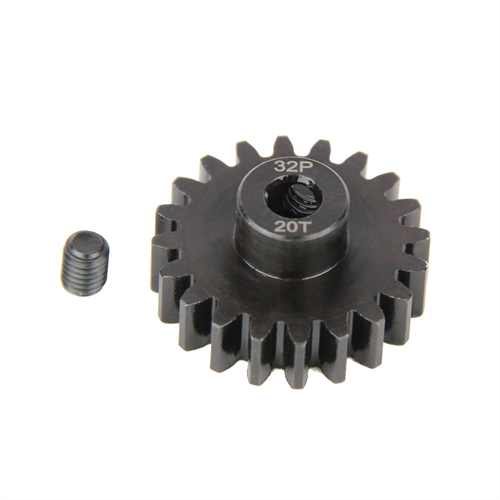 "Pinion Gear, 32P, Steel 20T"