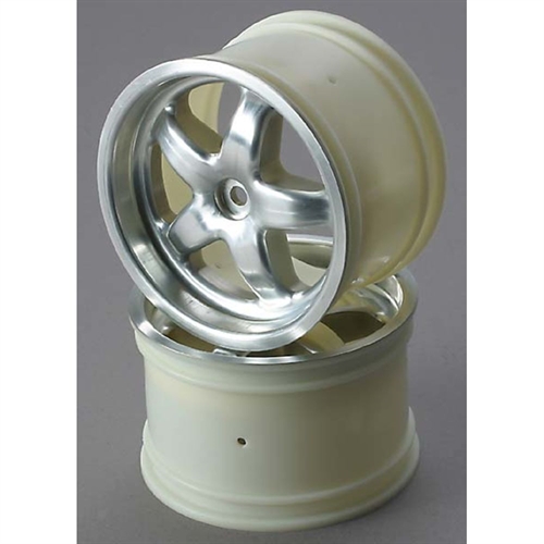 Wheels, satin finished 3.2" (2)