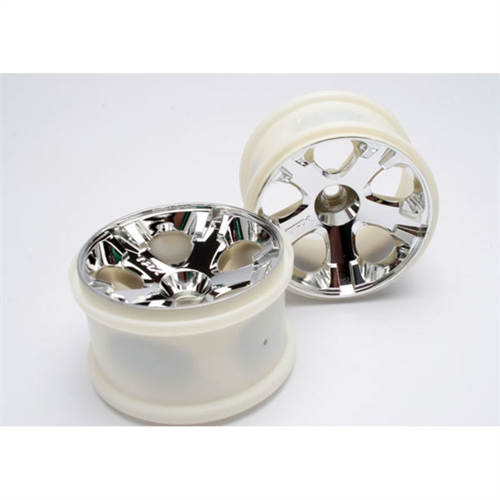 Wheels, All-Star 2.8" (chrome) (nitro front) (2)