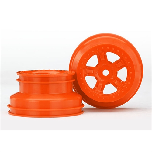 Wheels, SCT orange, beadlock style, dual profile (2)
