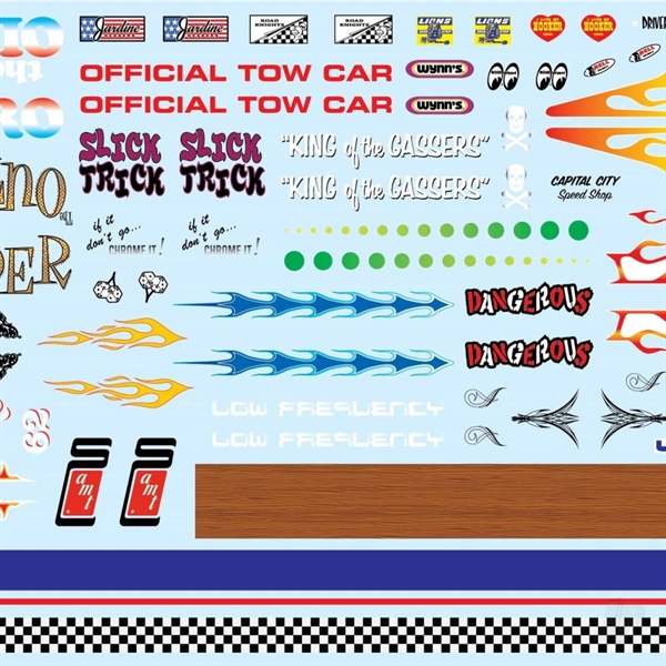 Best of AMT Custom Graphics Decals Volume 1