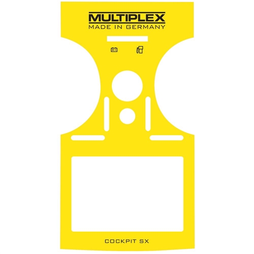 Decal COCKPIT SX 7/9 Yellow