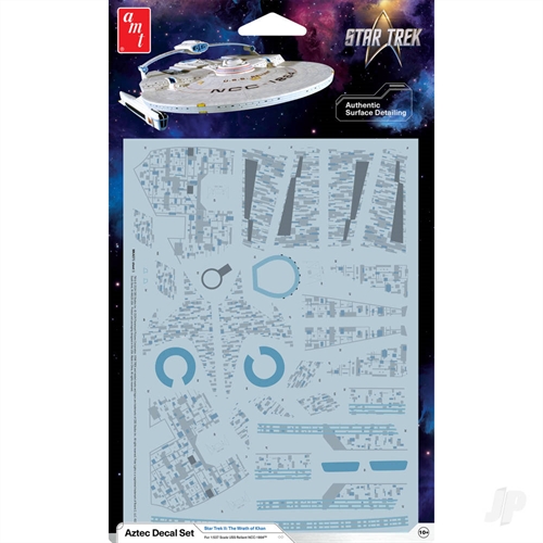 Star Trek: Wrath of Khan U.S.S. Reliant Aztec Decal Set