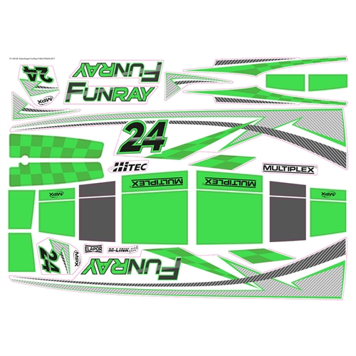 Decal Sheet FunRay