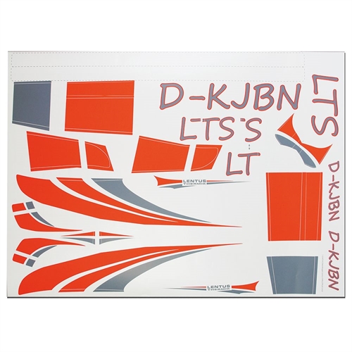 Decals for Cockpit Seat + Instruments for LENTUS