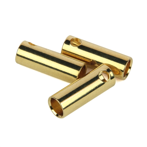 Bullet Connectors, 5mm Female (3pcs)