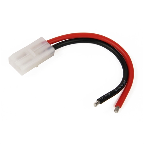 Pigtail Connector, Tamiya Female, 4in