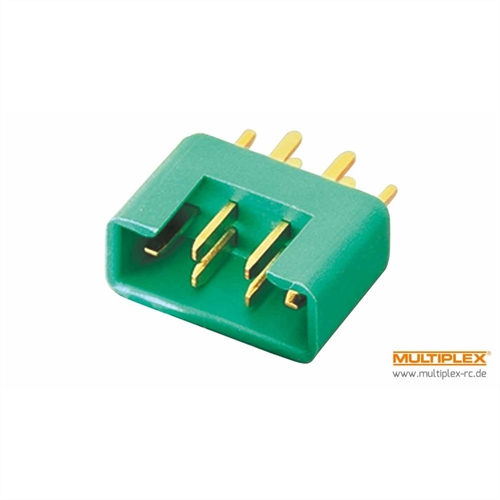 MPX M6-50 High-current Plug, Male (100 pcs)