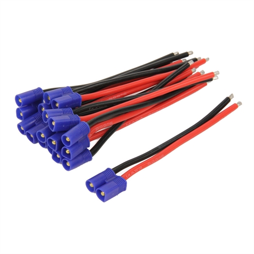 Pigtail Connector Pack, EC3 Male, 4in (10)