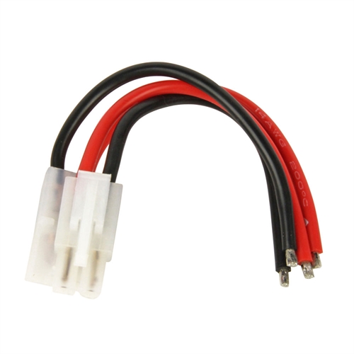 "Pigtail Connector Set, Tamiya, 4in"