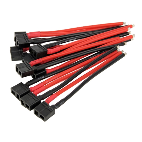 "Pigtail Connector Pack, HCT Female, 4in (10)"