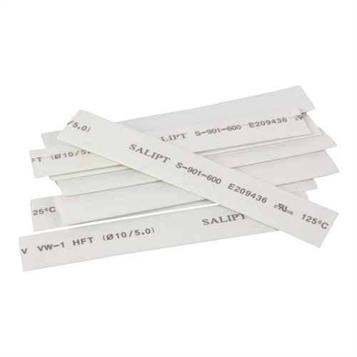 Heat Shrink Tubing, 9.5mm x 100mm, 3/8x4in (8pcs)