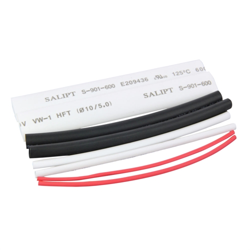 Heat Shrink Tubing, Combo Pack (8pcs)