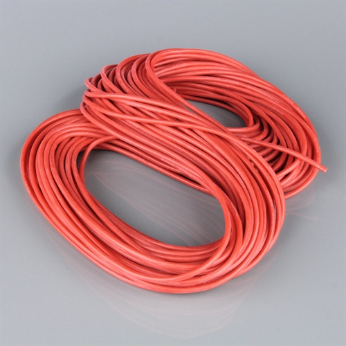 Silicone Wire, 16AWG, 100ft / 30m Red (on a roll)