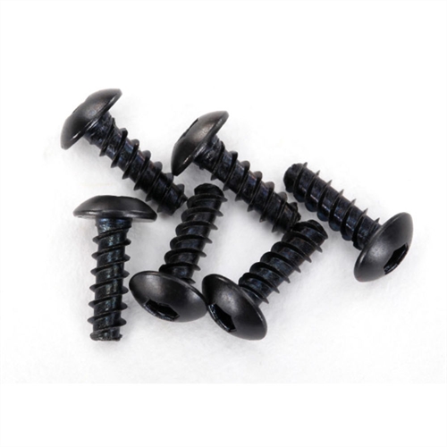 Screws, 2.6x8mm button-head machine (hex drive) (6)
