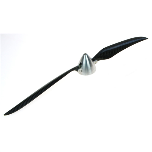 14x9.5 Folding Carbon Propeller With 38mm CNC Spinner