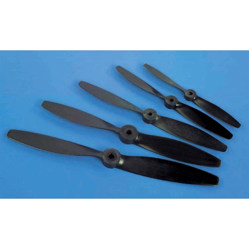 Nylon Glass Fibre Black Propeller 10 x 4 63Gl
