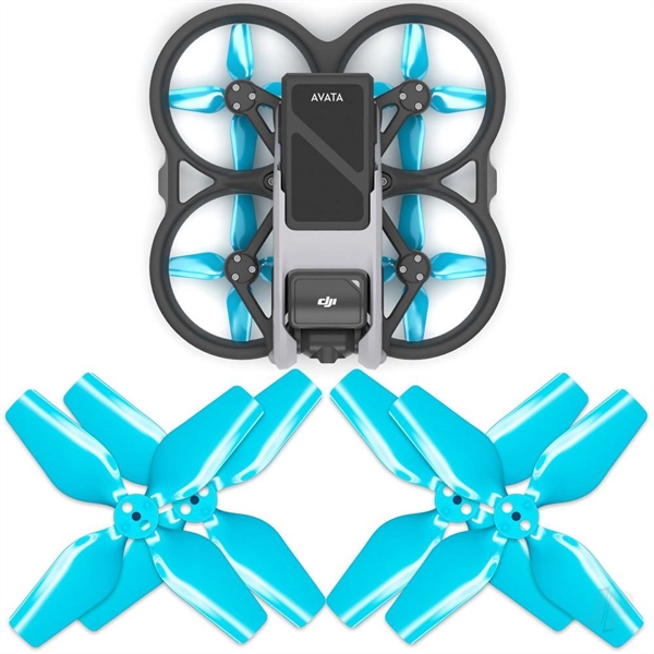 DJI Avata 4-blade Upgrade Propeller Set - x4 Blue