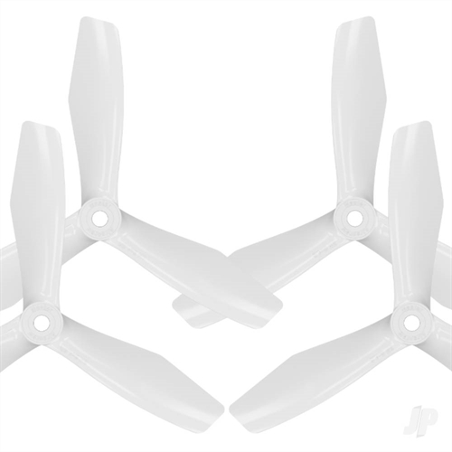 6x45 BN 3-Blade FPV Propeller Set x4 White