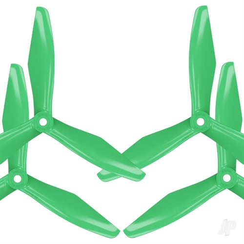 5x45 RS 3-Blade FPV Propeller Set x4 Green