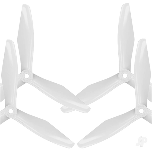 5x45 RS 3-Blade FPV Propeller Set x4 White