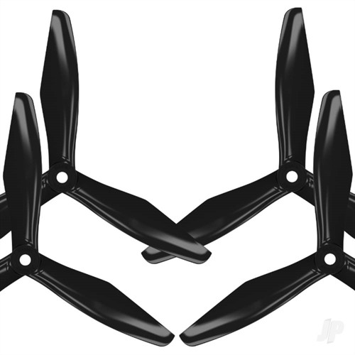 6x45 RS 3-Blade FPV Propeller Set x4 Black