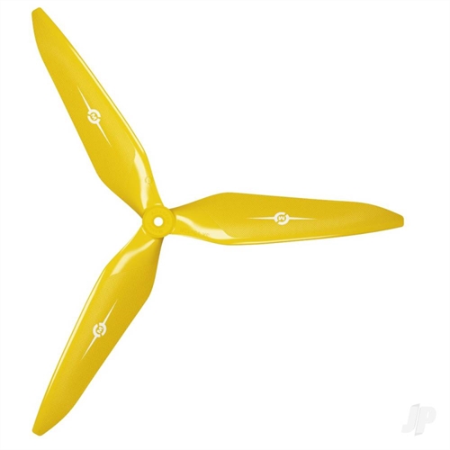 13x12 3X Power X-Class Giant Racing Drone Propeller CW ReversePusher Yellow