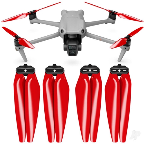 DJI Air 3 STEALTH Upgrade Propellers - x4 Red