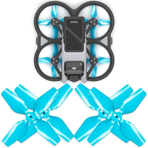 DJI Avata 4-blade Upgrade Propeller Set - x4 Blue