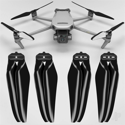 9.4x5.3 STEALTH Multirotor Folding Propeller Set x4 Black for DJI Mavic 3