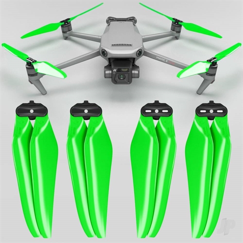 9.4x5.3 STEALTH Multirotor Folding Propeller Set x4 Green for DJI Mavic 3