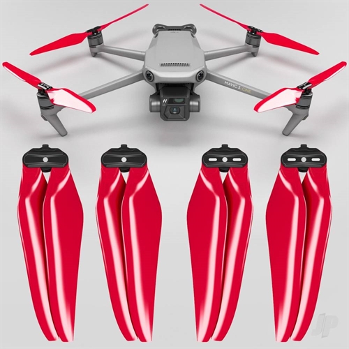 9.4x5.3 STEALTH Multirotor Folding Propeller Set x4 Red for DJI Mavic 3
