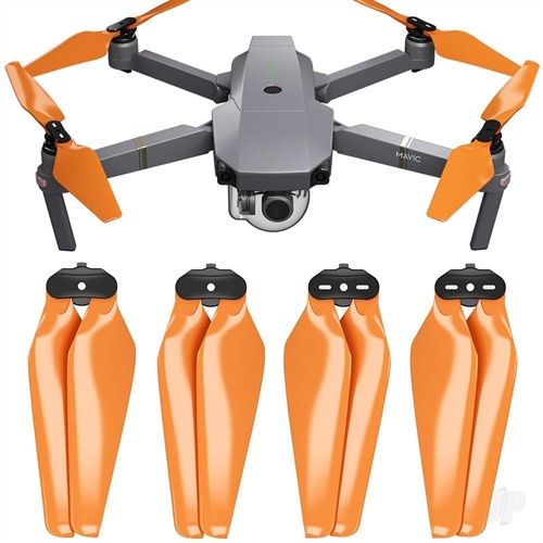 83x44 MR MC Propeller F Set x4 Orange for DJI MAVIC