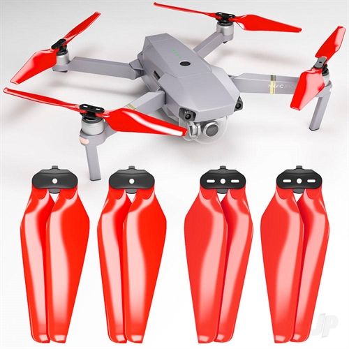 8.3x4.4 Multirotor MC Propeller F Set x4 Red for DJI Mavic Pro
& Platinum

