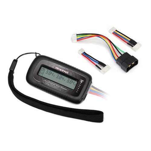 LiPo voltage checker/balancer (incl #2938X adapter for Traxx