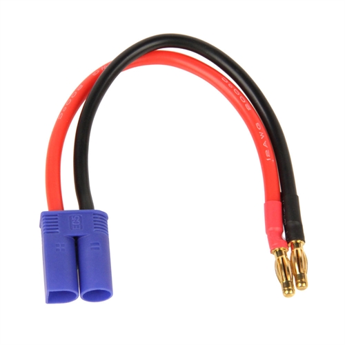 Charge Lead, 4mm Bullet to EC5 Male