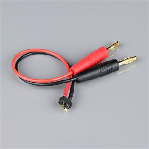 Charge Lead 4mm Bullet to Mini Deans Male 18AWG 150mm ESC End