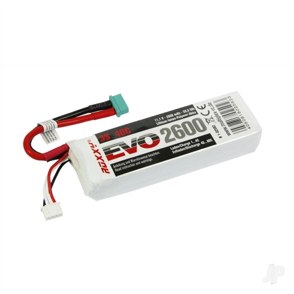 ROXXY EVO LiPo 3-2600M 40C; 28.9 Wh