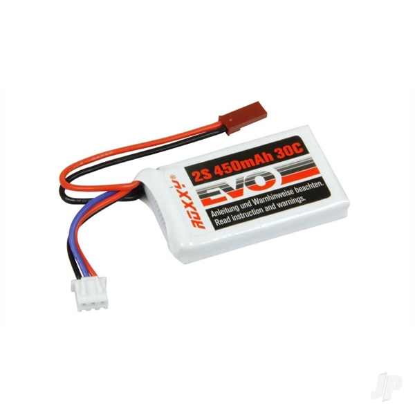 ROXXY EVO LiPo 2-450B 30C; 3.4 Wh