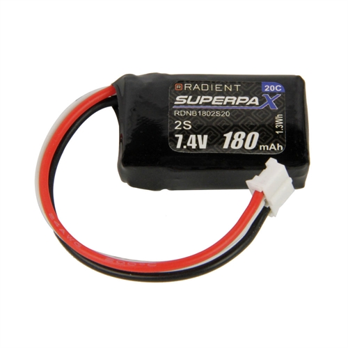 LiPo 2S 180mAh 7.4V 20C 3-Pin