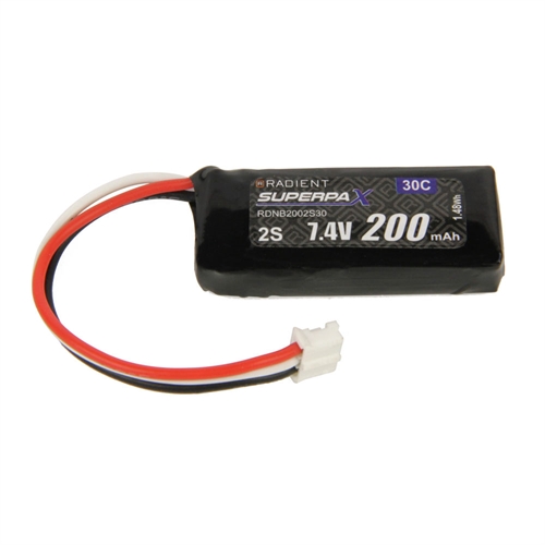 LiPo 2S 200mAh 7.4V 30C 3-Pin