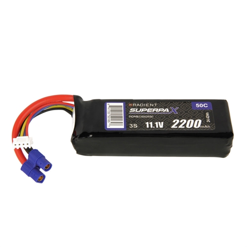 LiPo 3S 2200mAh 11.1V 50C EC3
