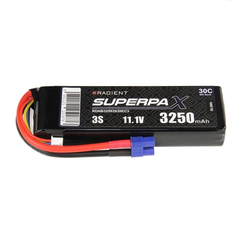 LiPo 3S 3250mAh 11.1V 30C EC3