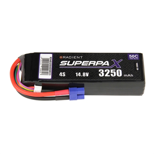 LiPo 4S 3250mAh 14.8V 50C EC3