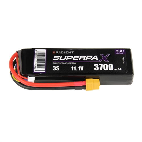 LiPo 3S 3700mAh 11.1V 30C XT60