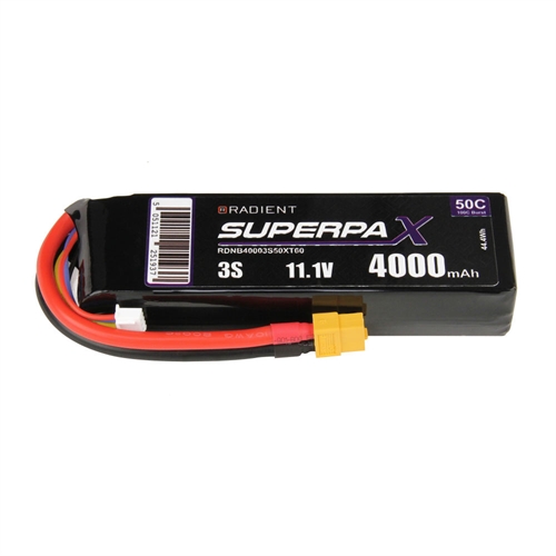 LiPo 3S 4000mAh 11.1V 50C XT60