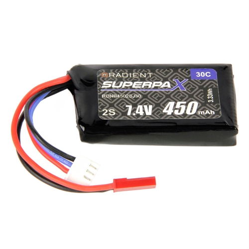 LiPo 2S 450mAh 7.4V 30C JST
