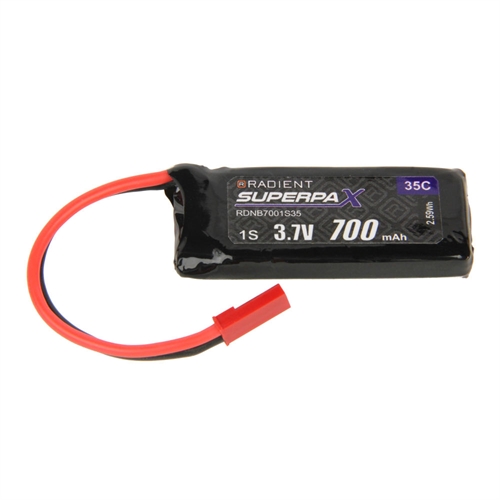 LiPo 1S 700mAh 3.7V 35C JST