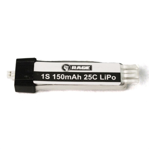 150mAh 1S 3.7V 15C LiPo Battery, Ultra-Micro Connector (Spirit of St. Louis)