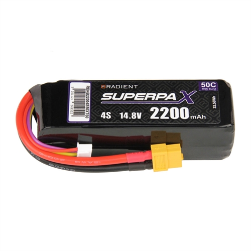 LiPo 4S 2200mAh 148V 50C XT60